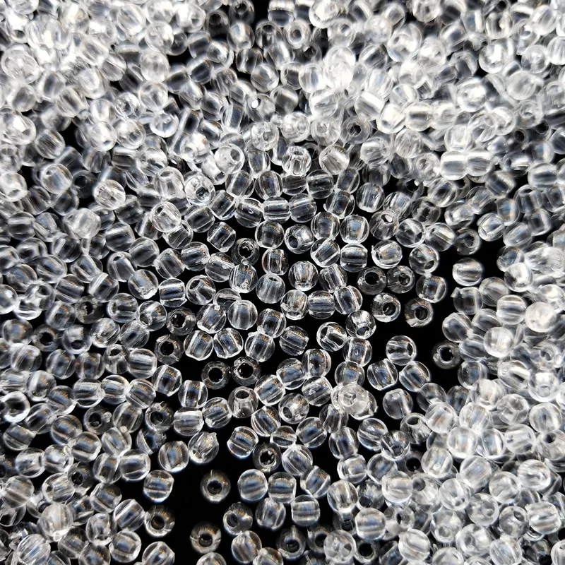 

3mm Round Acrylic Loose Spacer Beads DIY Bracelet Necklace Crystal Beads for Jewelry Making Accessories Wholesale 1000pcs