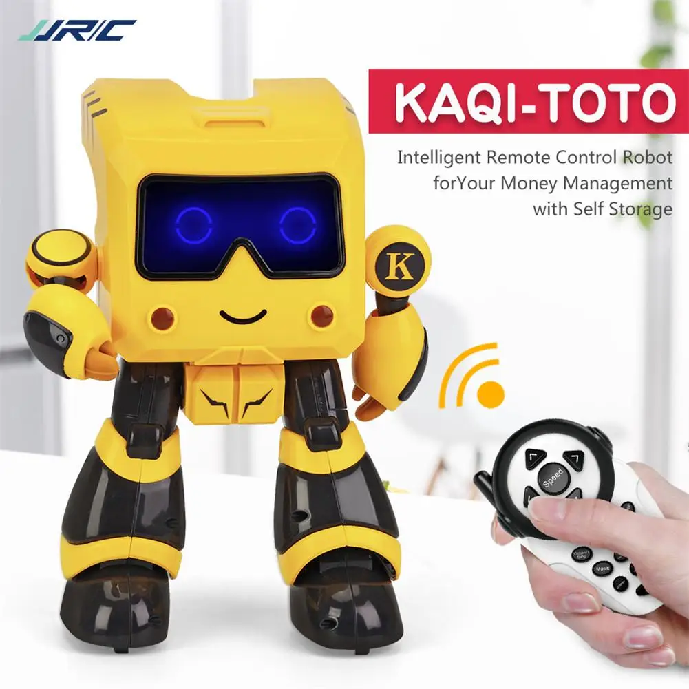 

Remote Control Smart Robot Intelligent Education Robot Toy with Gesture Touch Coin Sensing Dancing Voice Control Sound Recording