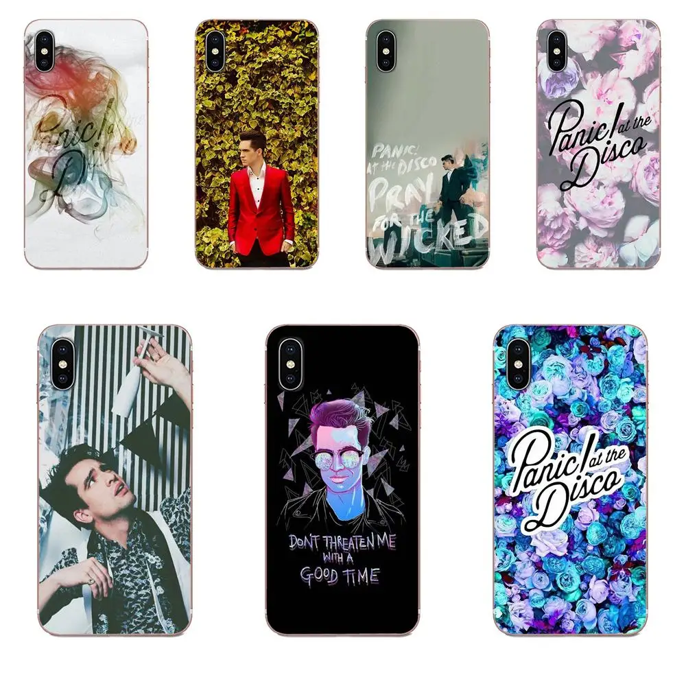 Термополиуретановый дизайнерский музыка Panic! At The Disco для Galaxy Alpha Note 10 Pro A10 A20 A20E A30 A40