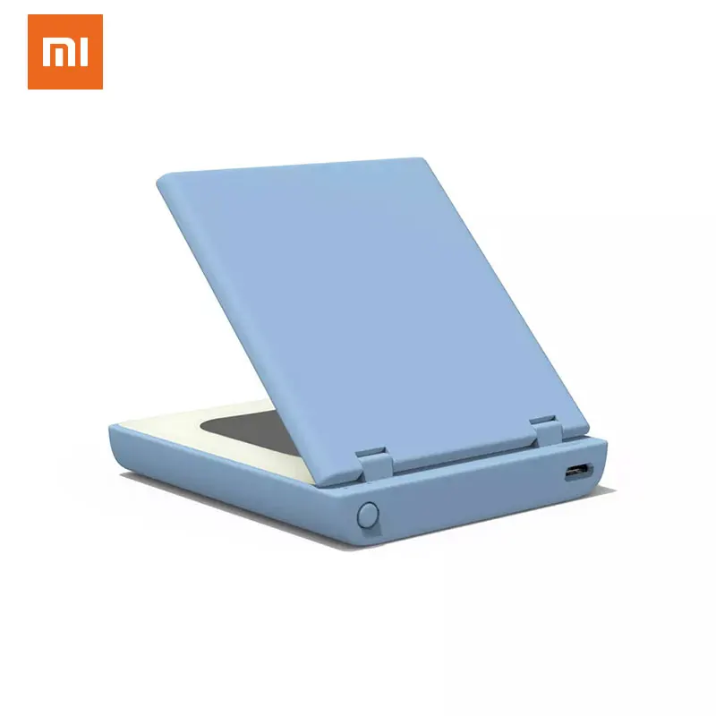 

Xiaomi 3000mAh Makeup Mirror Mini Power Bank Portable Charger Small Makeup Dual External Mirror With LED Batterie Externe