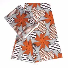 Модальные эластичные атласная шёлковая ткань Африканская мягкая восковая ткань с принтом 2 ярда шифон 4 ярда audel modell ИМИТИРОВАННАЯ ткань Анкара 90741