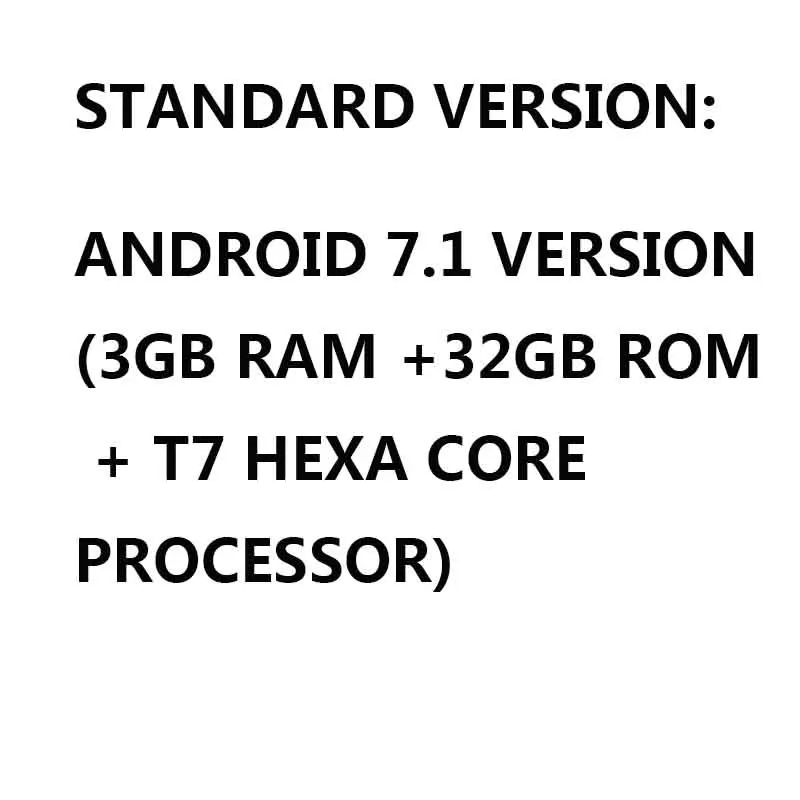 Android 7,1 интерфейс Автомобильный gps навигатор для Volkswagen Golf 7/Polo/T-ROC MOB MIB MIB2 система 8 дюймов экран- год - Размер экрана, дюймов: 7.1 with 3GB RAM