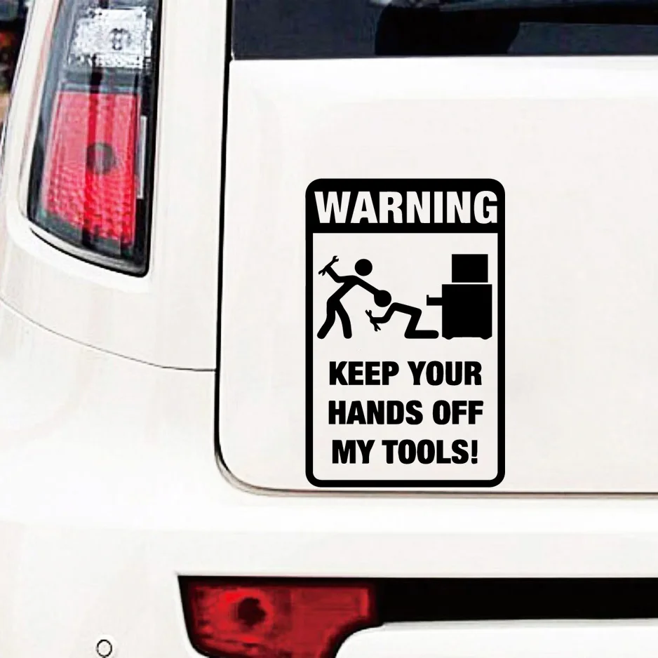 Наклейки Don't Touch My Car, забавные креативные виниловые наклейки на окно автомобиля, стильный декор, автомобильные аксессуары
