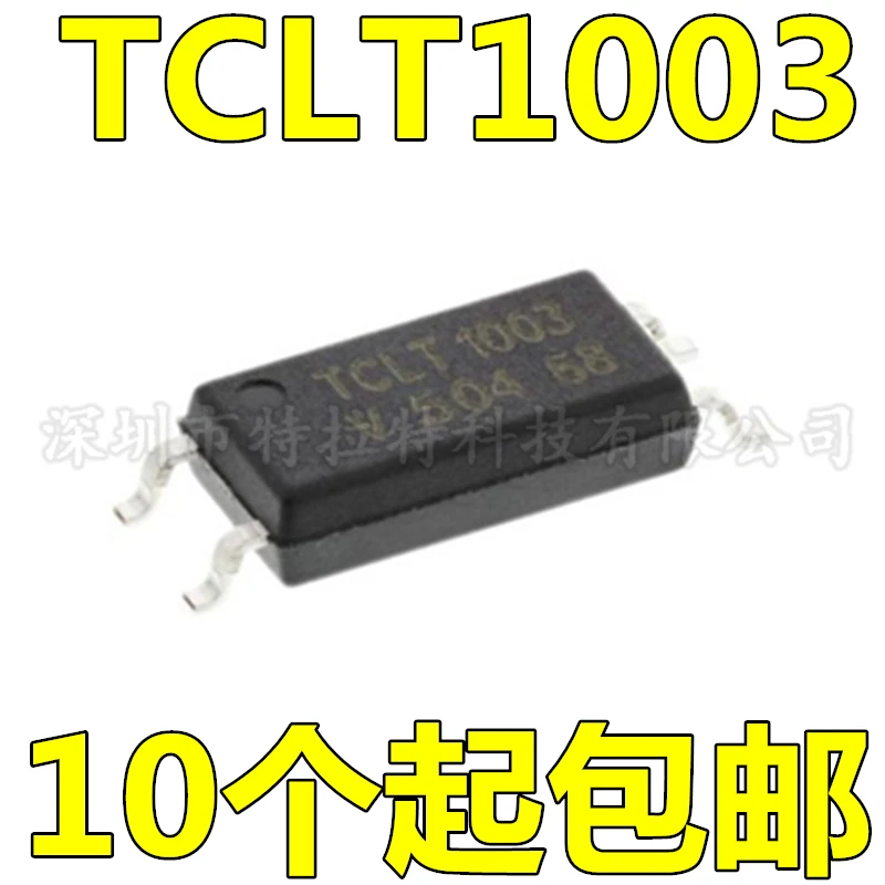 10pcs/lot TCLT1003 Transistor Output Photocoupling the Isolator SOP4 | Электронные компоненты и принадлежности