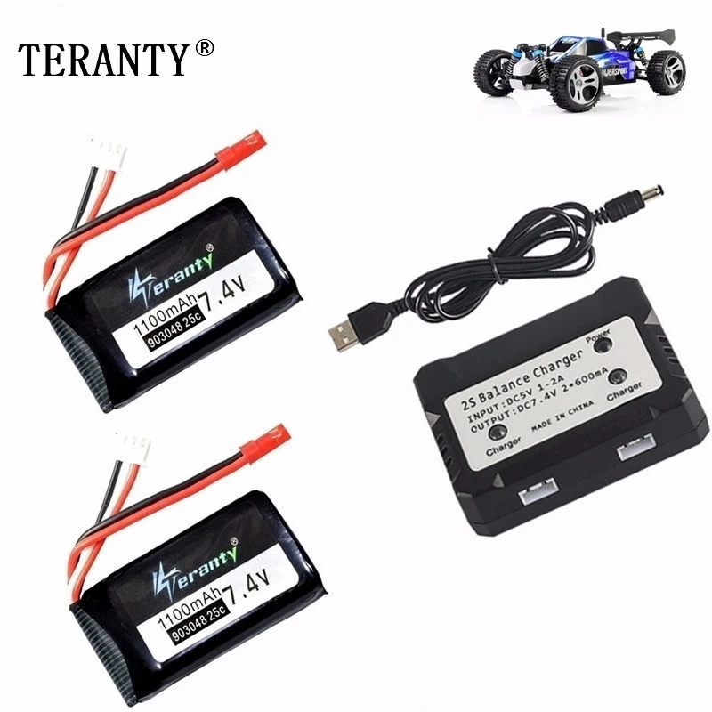Сбалансированное зарядное устройство для Wltoys V353 A949 A959 A969 A979 k929 7 4 В 1100 мАч литий
