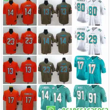 Сшитые мужские футбольные майки с изображением Майями Минка Фитцпатрика Дэна Марино Райана таннехила Кенни Стилла Джарвиса Лэндри