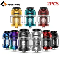 2 шт. Vape Танк Geekvape Zeus X RTA 4,5 мл бак с 810 делриновый дрип-тип электронная сигарета испаритель zeus dual/AMMIT MTL