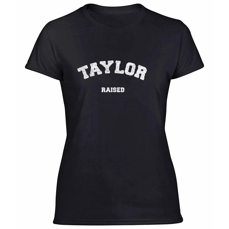 Забавная футболка Taylor Michigan Raised для мужчин футболки мужские, хлопок новинка короткий рукав