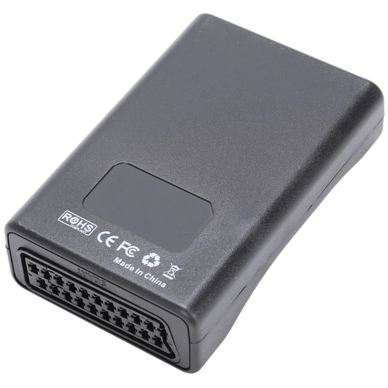 HOT-HDMI к SCART конвертер HDMI вход SCART выход Композитный видео HD стерео аудио адаптер 720 p/1080 p для HDTV DVD NTSC PAL t