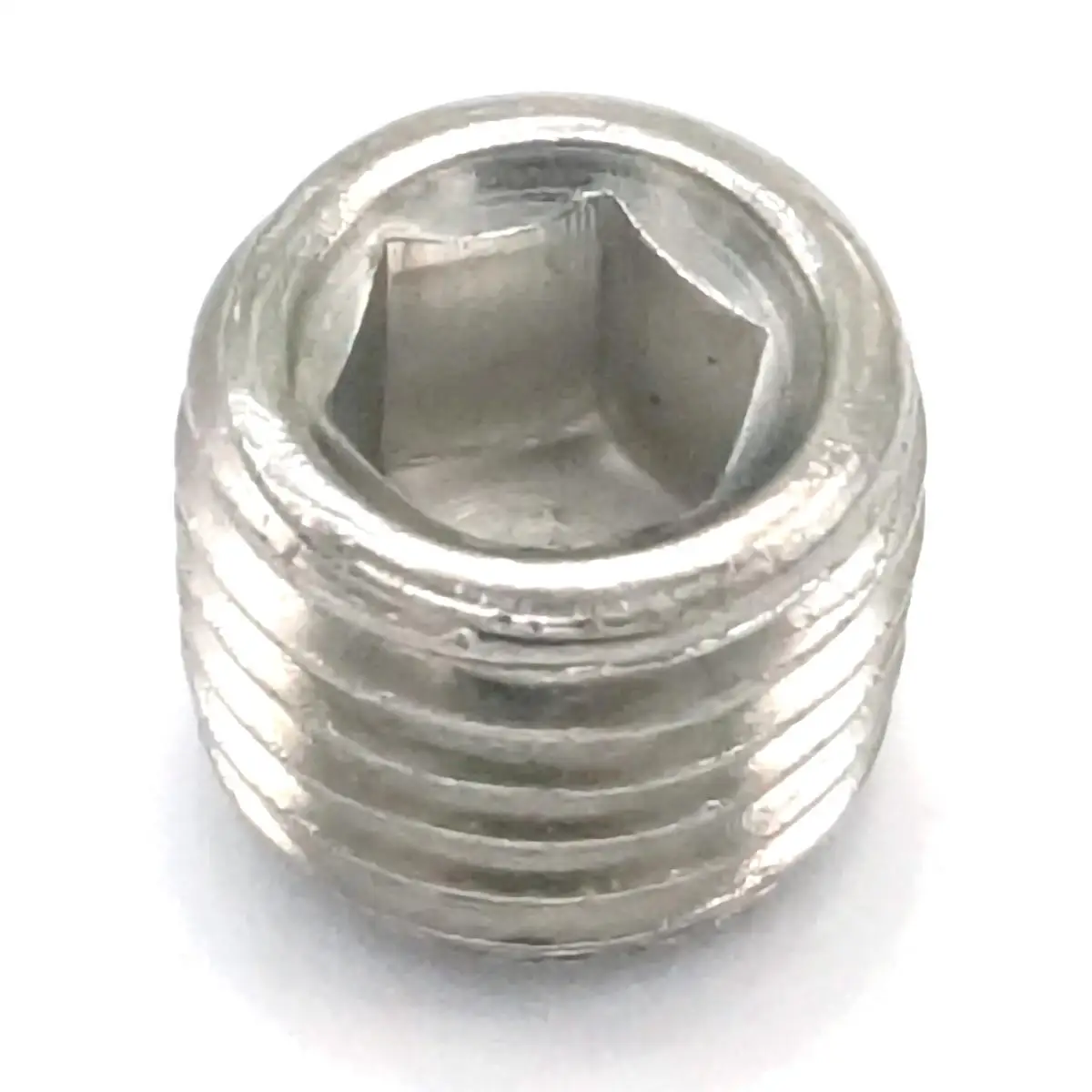 

1/16 "NPT Male SS304 Концевая заглушка из нержавеющей стали с потайной головкой, внутренний шестигранный патрубок