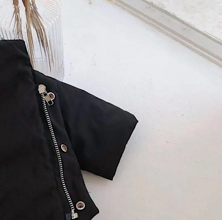Korea Style Girls Boys Thicken Coat Winter Fashion Baby Girls Jacket Kids Clothes 2-7 Years