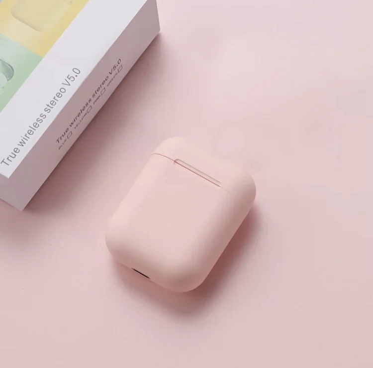 Inpods 12 Pk i60 TWS Bluetooth наушники 5,0 Bluetooth гарнитура Беспроводные наушники с микрофоном Siri
