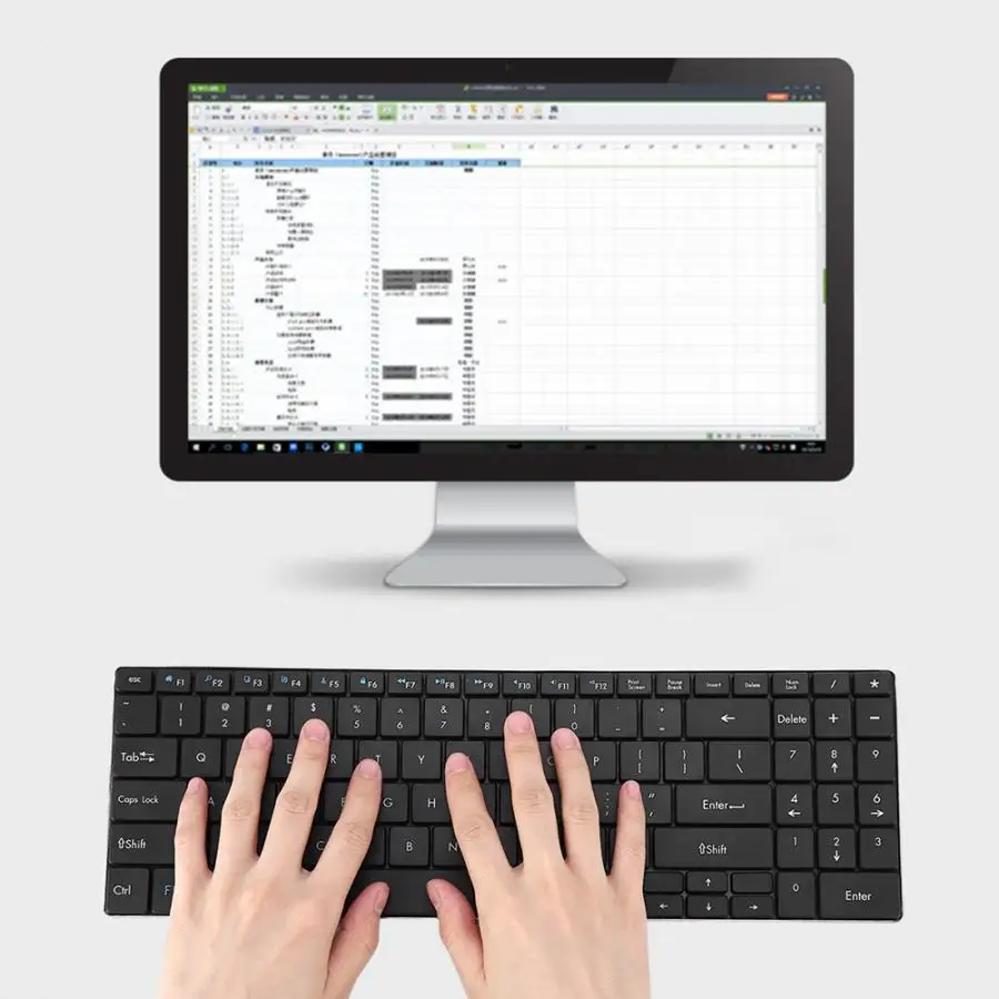 Острый угол K3 мини-ПК с клавиатурой для Intel N3450 quad core(8+ 64 ГБ) BT4.0 100-240 в США/ЕС Plug
