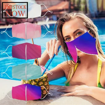 

Unisex Fashion Washable Protective Mask Men & Women Reusable Zipper Mask Easy to Drink face shield Masque Face Mask Mascarillas