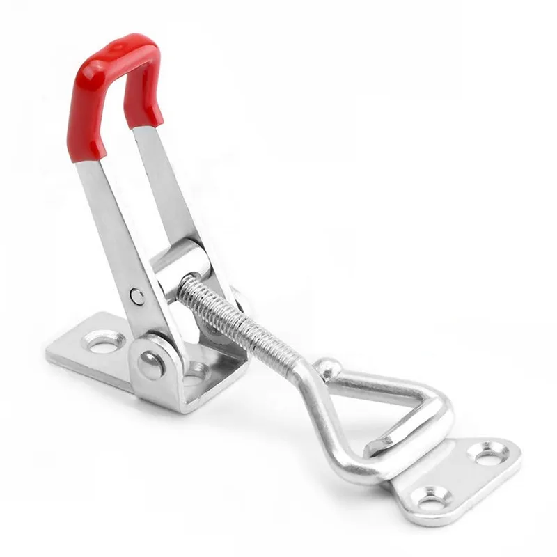 

HS Tools Toggle Clamp Heavy Duty Quick Release Adjustable Metal Latch Hasps