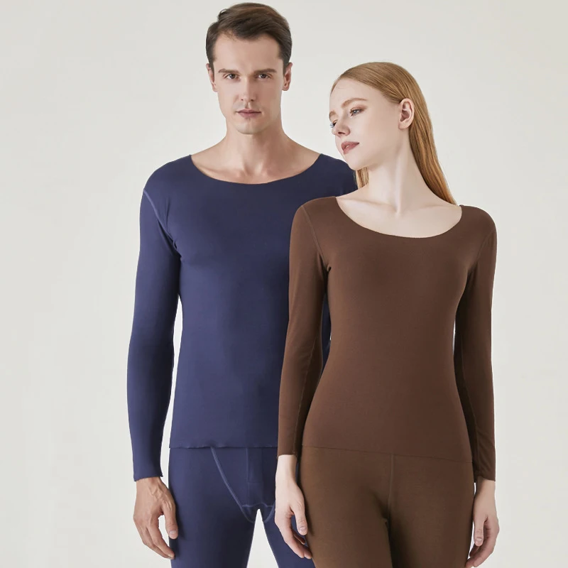Thermal Underwear Set For Woman Men Winter Thermos Underwear Long Johns Winter Clothes Thick Thermal Clothing Fleece Pajamas Set