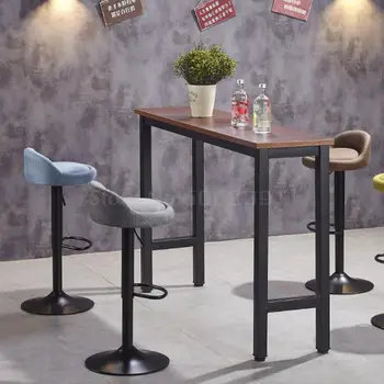 

Bar Chair Modern Simple Bar Chair Lift And Rotate Front Desk Backrest Chair Household High Stand Bar Stool