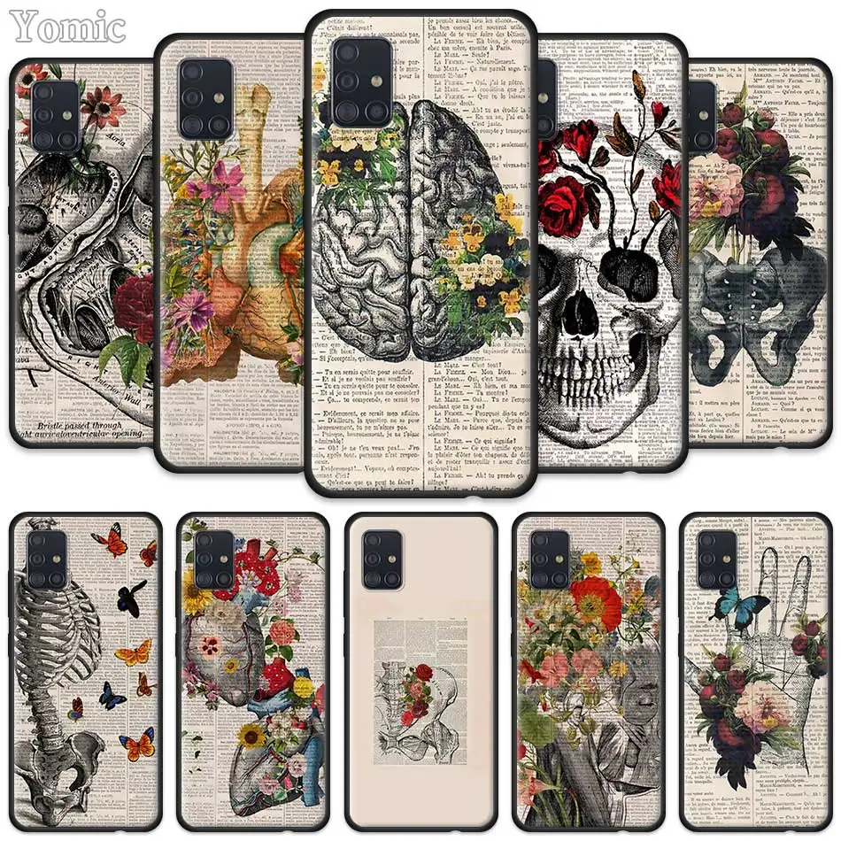 Чехол для телефона Samsung Galaxy A50 A51 A70 A71 A10 A20 E A30 S A31 A40 A41 черный мягкий чехол