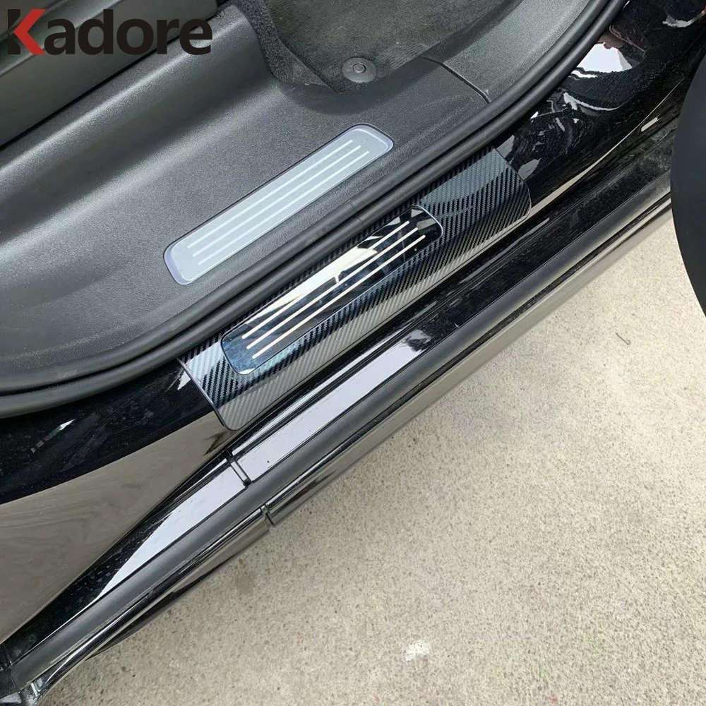 Накладки на пороги из нержавеющей стали для Volvo XC90 2016 2017 2018 2019 2020|Хромирование| |