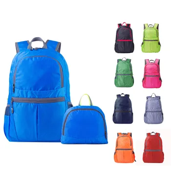 

Travel Backpack Unisex Outdoor Bag Multi-Function Top Handle Adjustable Zipper Pack Bottle Pockets