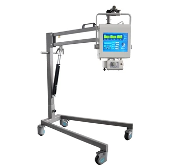 Fully New LED Display 5kW 100mA Radiography Diagnostic Portable Mobile X-Ray Machine