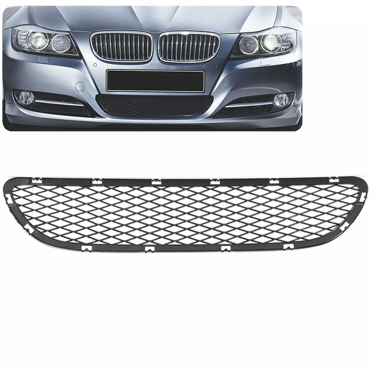 1 шт. Нижняя решетка бампера впускная для BMW 3 серии E90 E91 325i 328i 335i 09 12|Гоночные