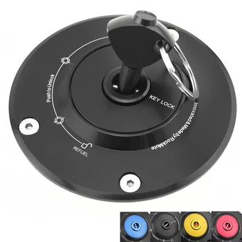 

Key Lock Gas Fuel Tank Cap Cover For Kawasaki Ninja 400 650/R 1000 H2 ZX1000 VULCAN S 650 VERSY 1000 ZZR1400 ZX-14R Motorcycle