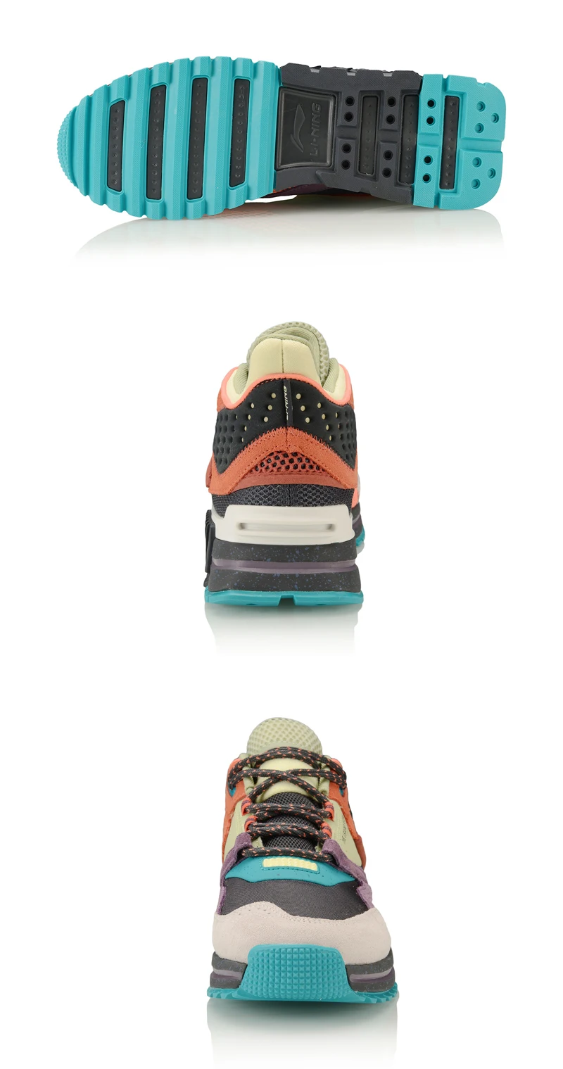 Li-Ning/Мужская обувь; 001 T1000; зимняя стильная обувь для образа жизни; спортивная обувь с подкладкой в стиле ретро; удобные кроссовки; AGLP079 YXB331