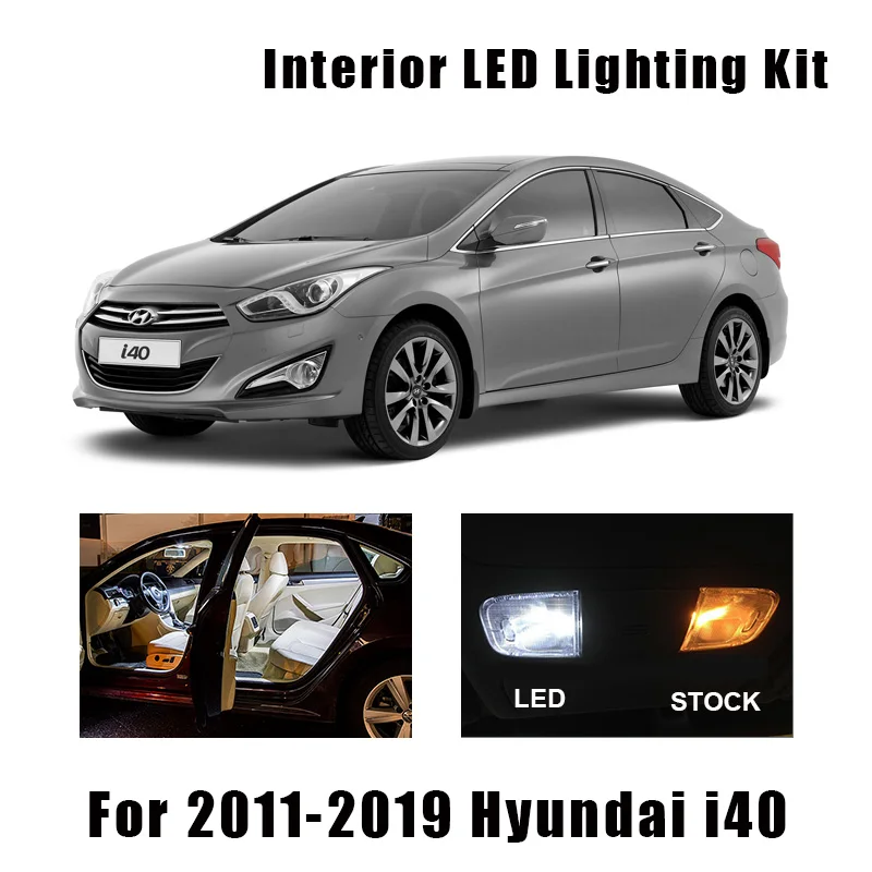 16 шт. автомобильные аксессуары для Hyundai i40 2011-2019 | Автомобили и мотоциклы