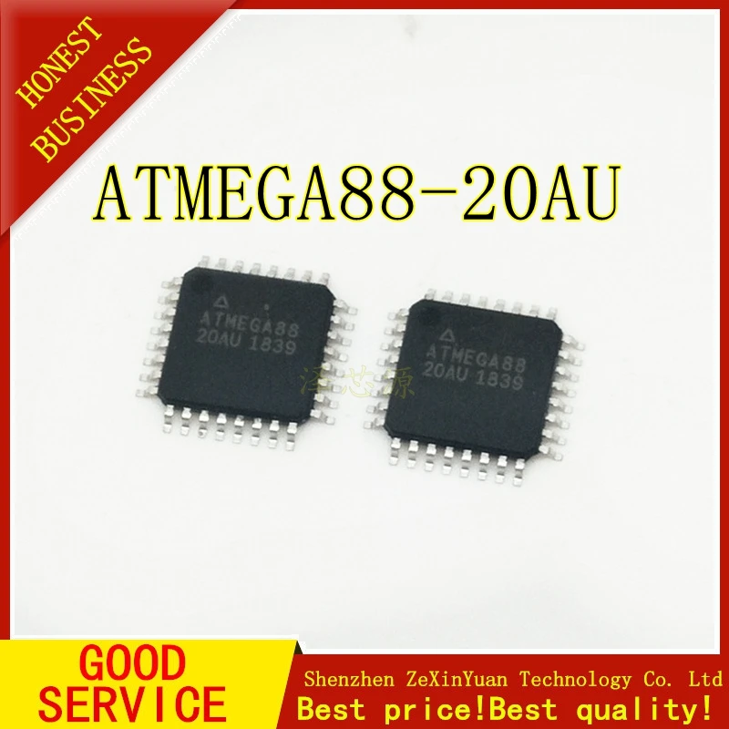 5 шт./лот ATMEGA88-20AU TQFP32 ATMEGA88 ic