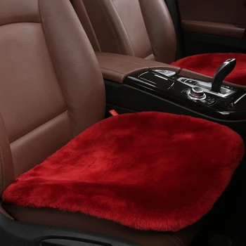 

Car Seat Supplies Winter Heating Wool Back Fur Full Set Car Seat Covers Car Sit Cover Cover Seat for Audi Honda Toyota Nissan