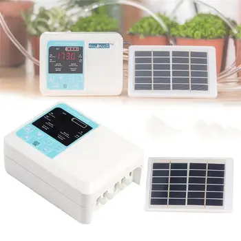 

Multifunctional Solar Energy Automatic Plants Watering Intelligent Timing Irrigation Garden Drip Seepage Voice Guidance LED