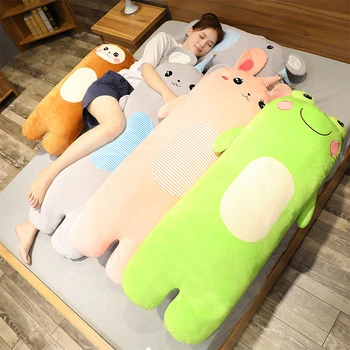 

New Soft Rabbit&Monkey Plush Toy Cute Cartoon Animal Frog&Mouse Stuffed Doll Bed Pillow Chair Cushion Boy Kid Gifts