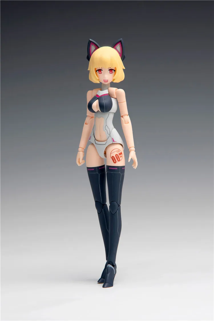 Оранжевый кот промышленник 1/12 человек планер Cat 002 phyllisis Gundam Assembly Action figureal Model