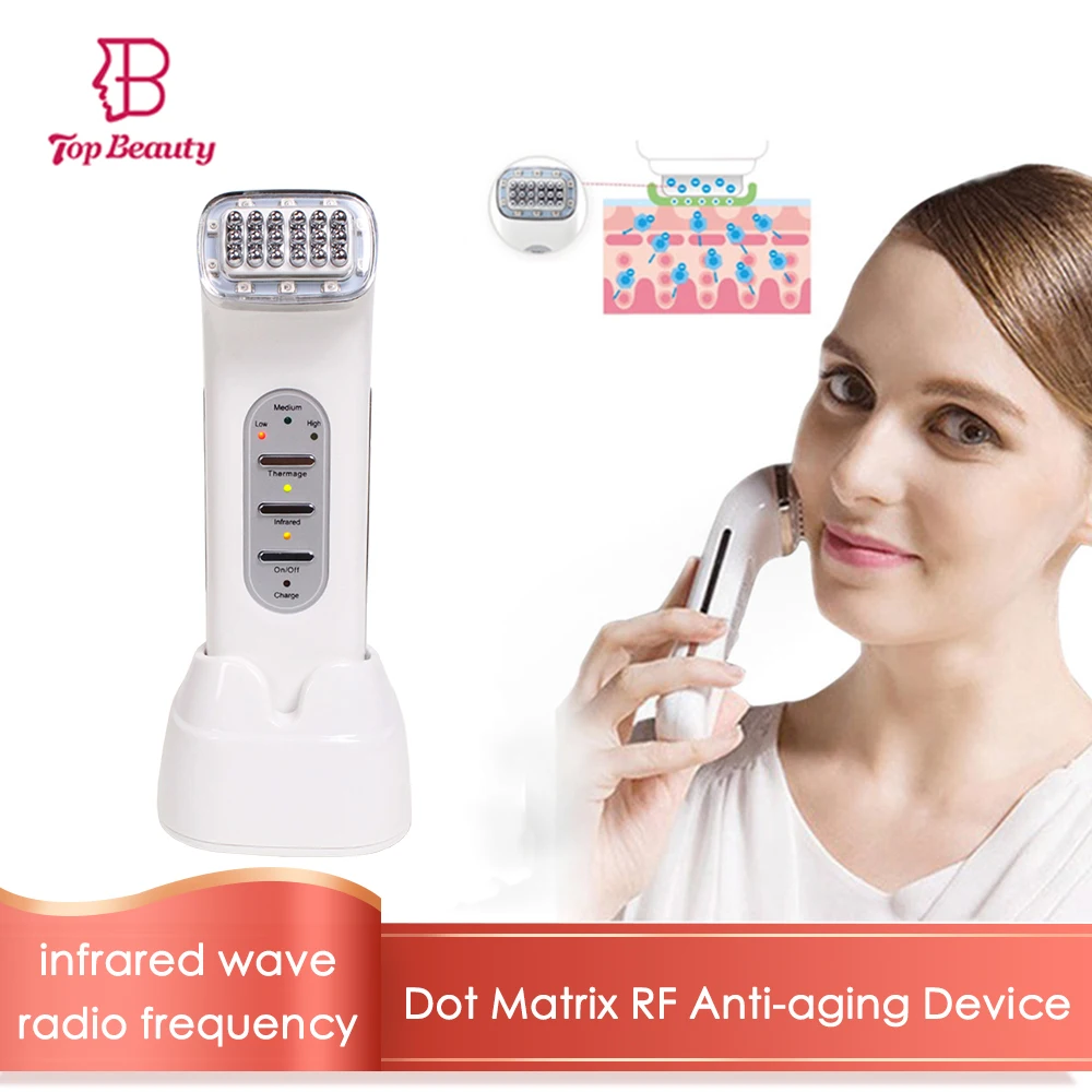 Promoción Dispositivo de mesoterapia RF, terapia de ondas infrarrojas lejanas, eliminación de arrugas, estiramiento de la piel, adelgazador Wl9MdQbz