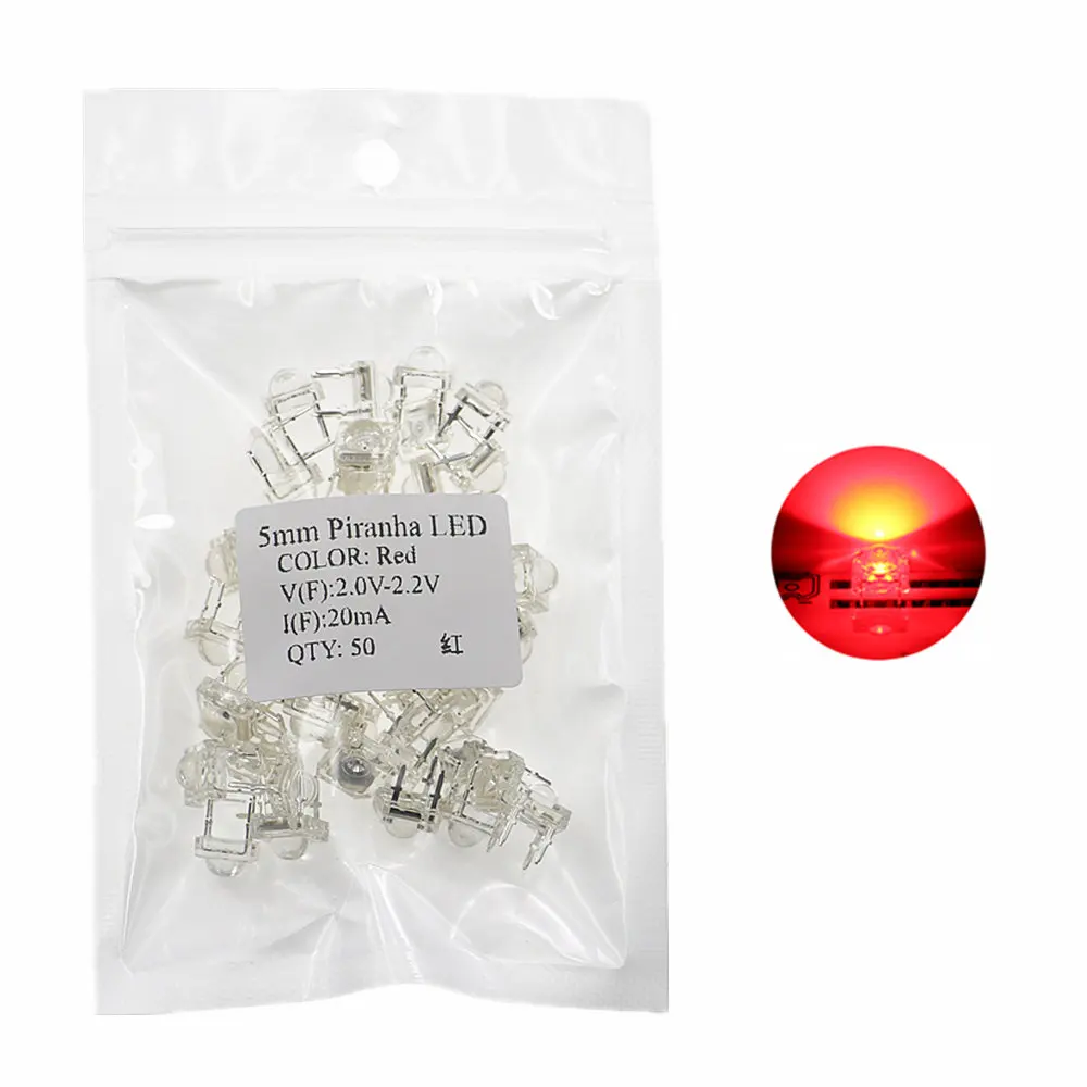66 LED Gialli 5mm Fai Da Te - Kit Diodi Luce Per Esperimenti, Decorazioni E Natale - 3
