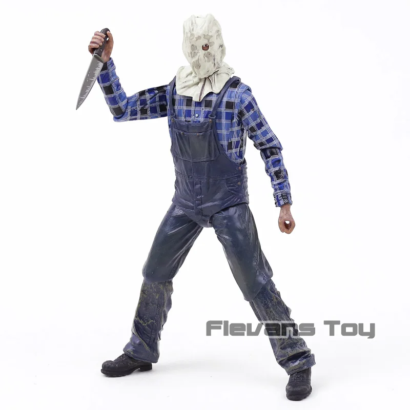 NECA Friday 13th Part 2 Джейсон ПВХ фигурка игрушка