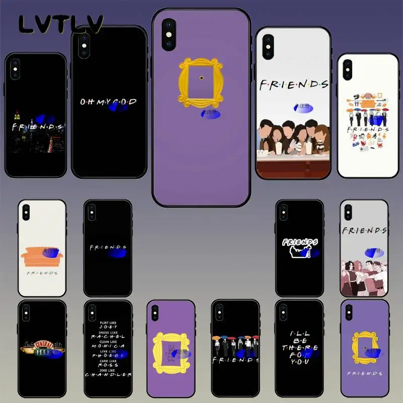 LVTLV Coffee House Friends TV Shows How You Do Phone Case cover Shell for iPhone 11 pro XS MAX 8 7 6 6S Plus X 5 5S SE XR | Мобильные