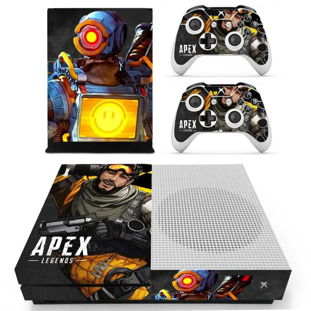 YS-xboxoneS-2068 APEX Legends, наклейка для игры, наклейка для Xbox One S, консоль и контроллеры для Xbox One, тонкая наклейка s, виниловая - Цвет: YS-xboxoneS-2068