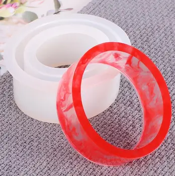 

Silicone Bangle Mold Round Bracelet C Font Bracelet Mold Resin Jewelry Mold