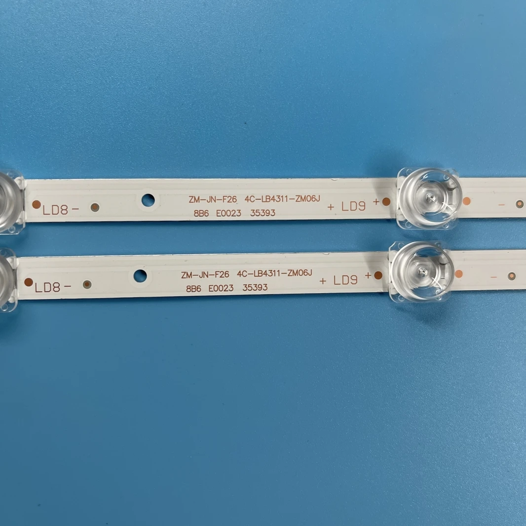 LED backlight strip 11 lamp led light led light bar tv parts for Thomson 43" TV GIC43LB32_3030F2.1D_V0.9 4C-LB4311-ZM06J ZM08J HR01J 43UD6426 43A260 43V2