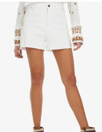 2019 Spain desigual denim style shorts
