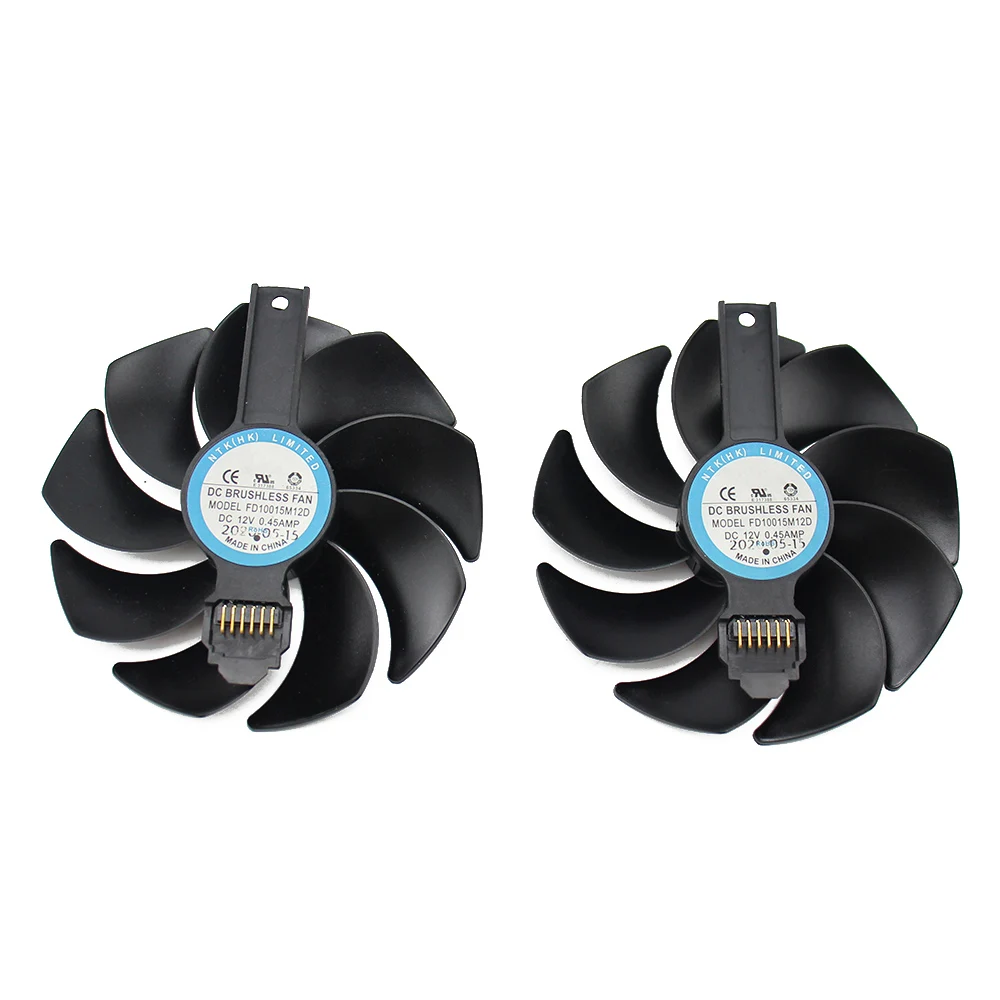 Вентилятор охлаждения 95 мм 6Pin FD10015M12D DC12V RX5700 XT заменяемый для Sapphire RX 5500 5600 5700XT