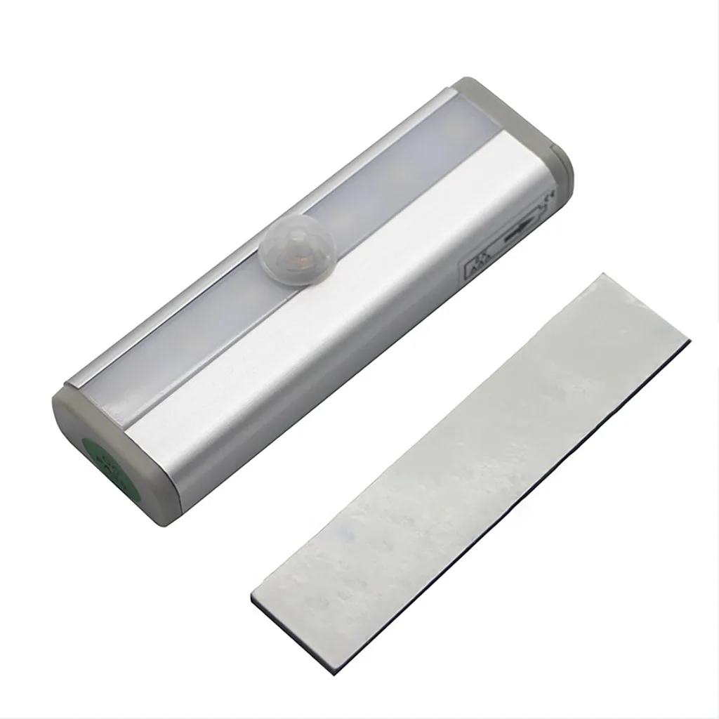 

LED Induction Light Wireless PIR Auto Motion Sensor Infrared Night Light Cabinet Stair Kitchen Wardrobe Closets Lamp