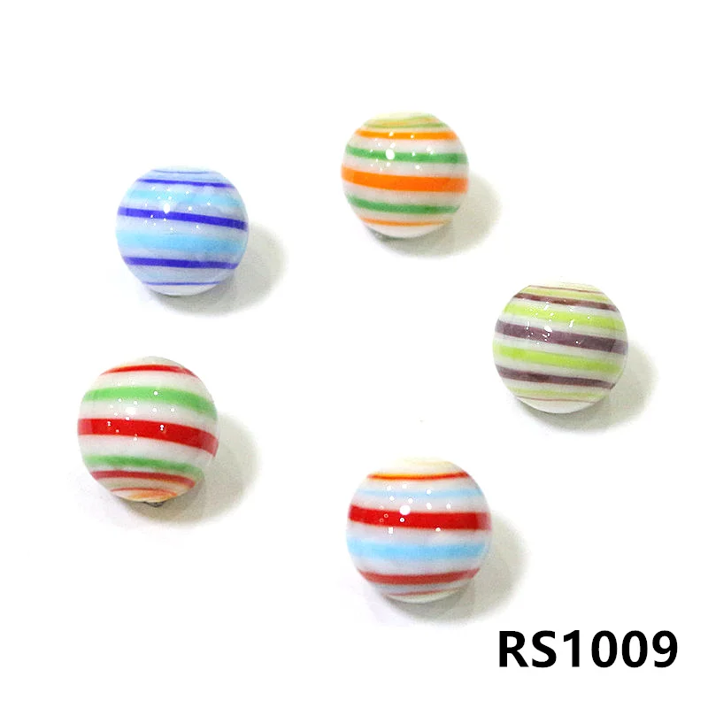 16mm Handmade Murano Glass Balls 5Pcs Colorful Creative Art Collection Marbles Puzzle Nuggets Game Pat Toy For Children Kids Boy miniature figurines miniature ornament glass ornament