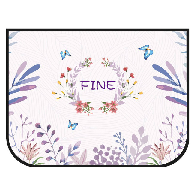 sunshade Curtain In The Car Window Sunshade Cover Cartoon Universal Side Window Sunshade UV Protection For Kid Baby Children