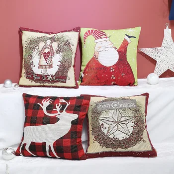 

Pillow Cover Cushion Decorative Pillows for Sofa Cushion Cover 45X45 Cm Santa Cruz Christmas Decorations for Home Decorations