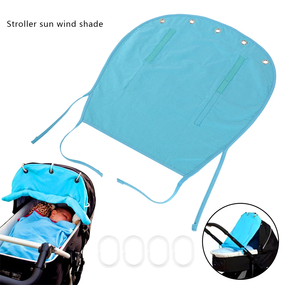 

Sun Pure Cotton Shade Cloth Ventilation Baby Stroller Is Prevented Bask Curtains Stroller Cover Stroller Accessories Sunshade