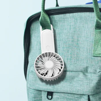 

Portable Small Handheld Fan Y7 Scaling Hook Fan Mini Gift USB Charging Outdoor Travel Fan Customizable