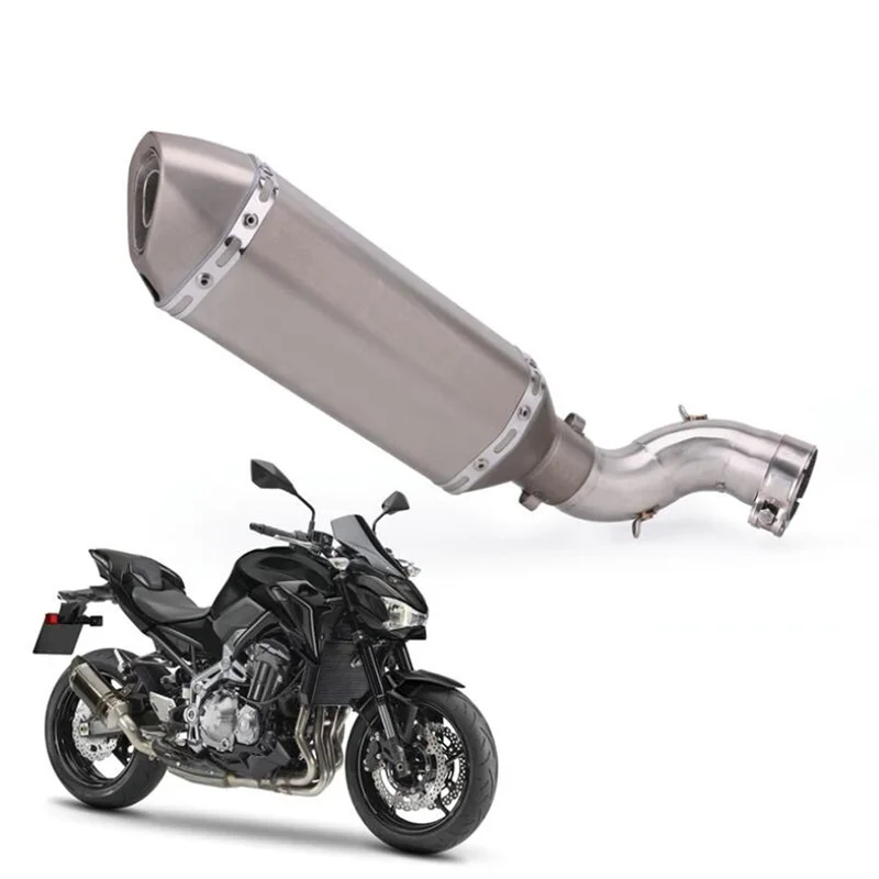 51 мм мотоцикл для Kawasaki Z900 Модифицированная выхлопная труба 17-18 лет Z 900 мотоцикл глушитель лет